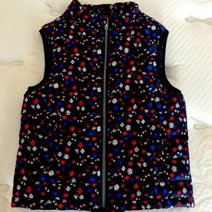 Girls Floral Vest
